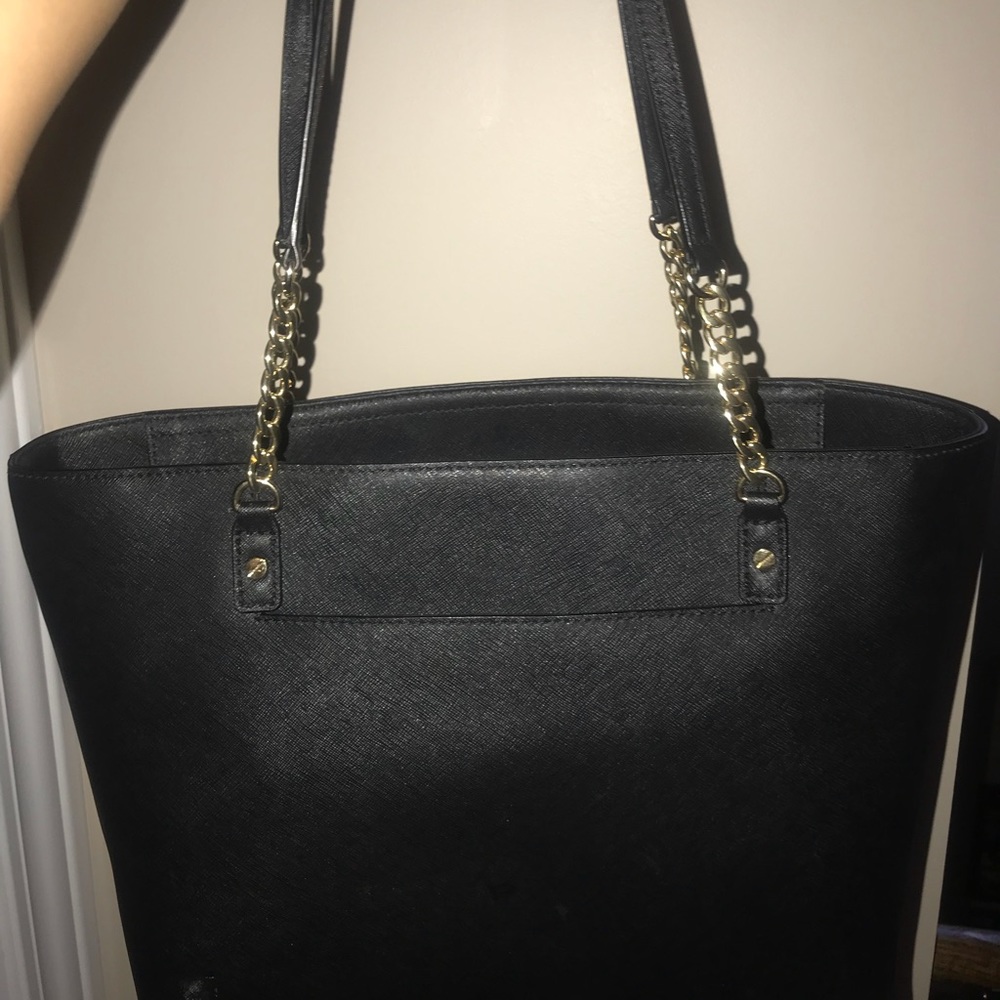 Micheal Kors Black/Gold Tote